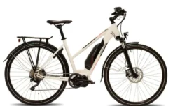 Helkama SE10 N e-Bike naisten sähköpyörä 28” 10-vaihdetta runko 48 cm valkoinen