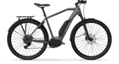 Helkama SE 28" Sähköpyörä 10-vaihdetta runko 60 cm tummanharmaa