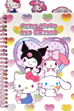 Hello Kitty&Friends Sweet A5 projektimuistikirja, 160 sivua, 3 jakajaa