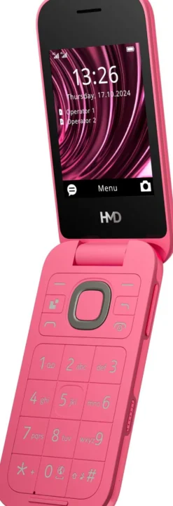 HMD Peruspuhelin 2660 Flip punainen