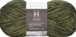 House kuviolanka Luonto 100 g Forest Green 31677