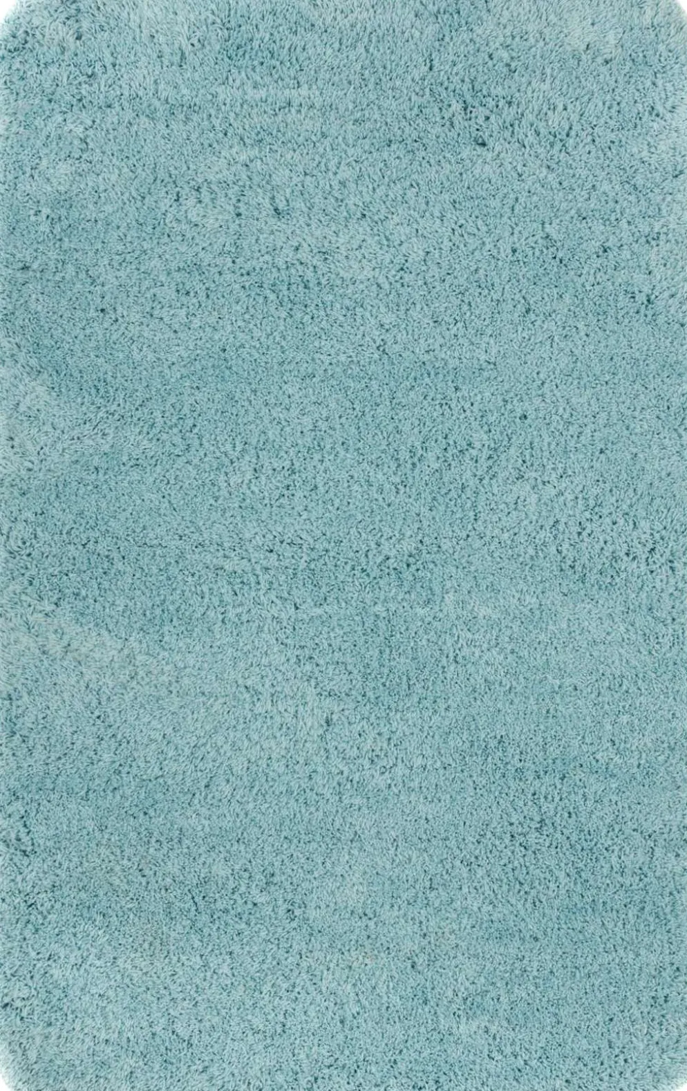 House kylpyhuoneenmatto Shaggy 50 x 80 cm turkoosi