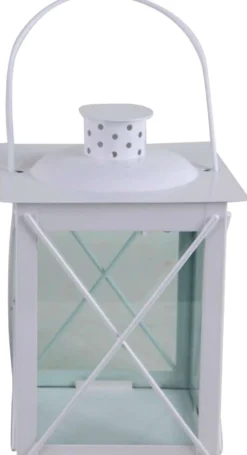 House lyhty 21 cm valkoinen