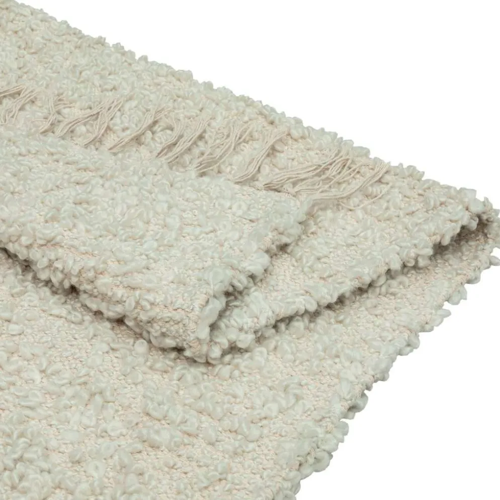House matto Bouclee 80 x 150 cm luonnonvalkoinen/beige