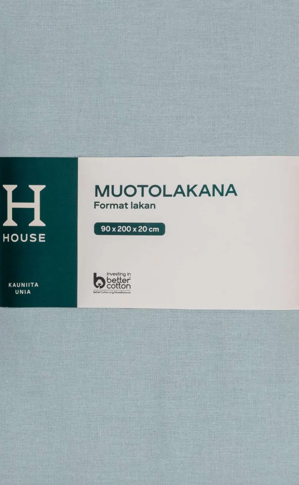 House muotolakana 90x200x20 cm