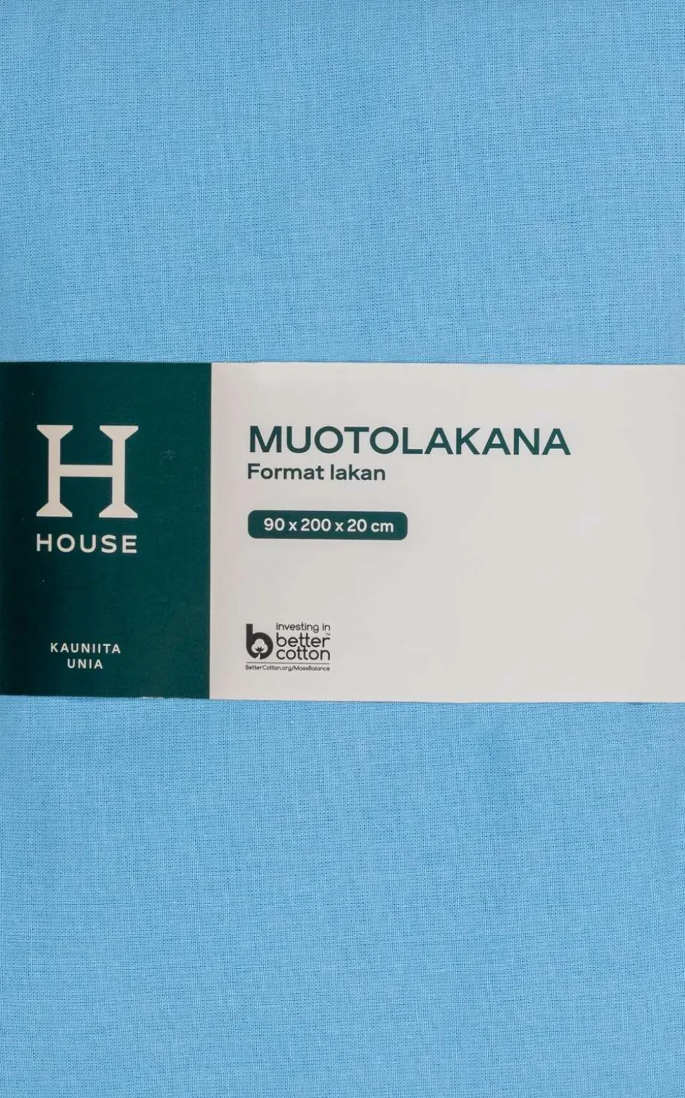 House muotolakana 90x200x20 cm