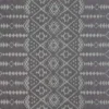 House muovimatto Ornament 120x180cm harmaa