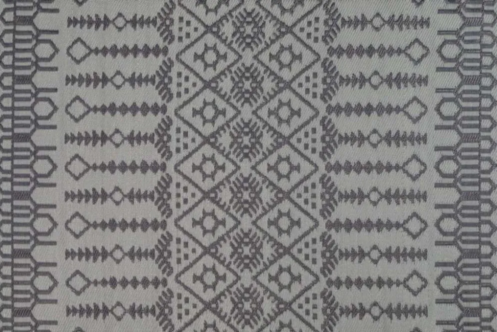 House muovimatto Ornament 120x180cm harmaa