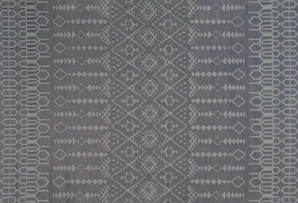 House muovimatto Ornament 160x230cm harmaa