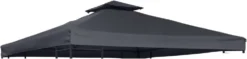 House paviljongin varakatos 2,95x2,95m antrasiitti