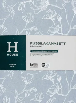 House pussilakanasetti Amelie 8979 150 x 210 + 55 x 65 cm harmaa