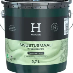House sisustumaali täyshimmeä 2,7 l C sävytettävä