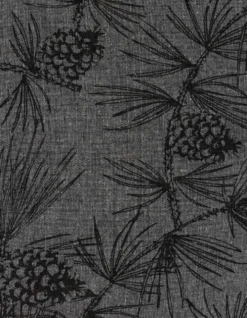 House sisustustyynynpäällinen Pine 50x50 cm, musta meleerattu