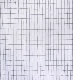 House suihkuverho Elonkorjuu 180 x 200 cm valkoinen PatternLab