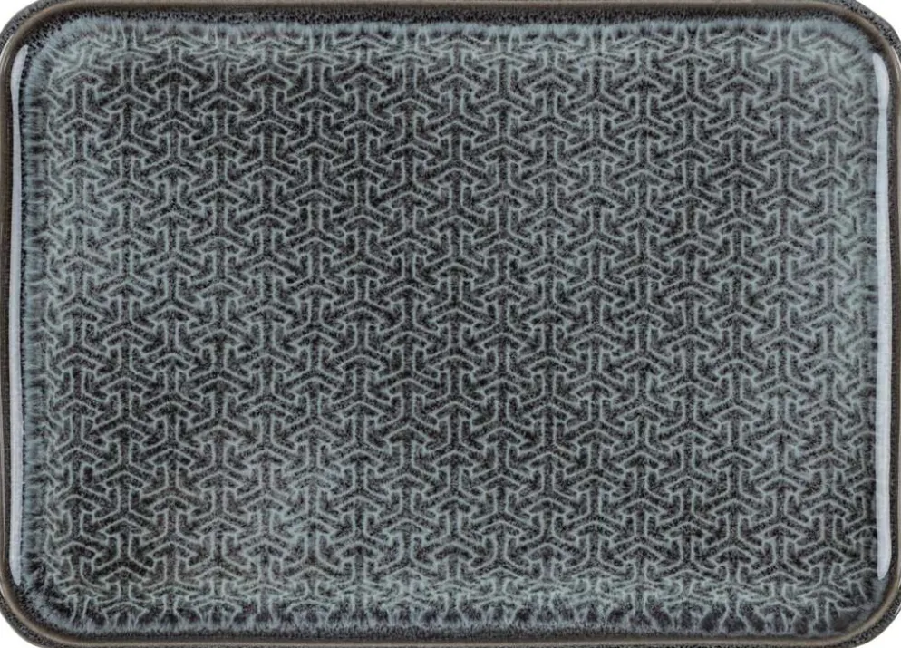 House tarjoiluvati Kide 29 x 21 cm tummanharmaa