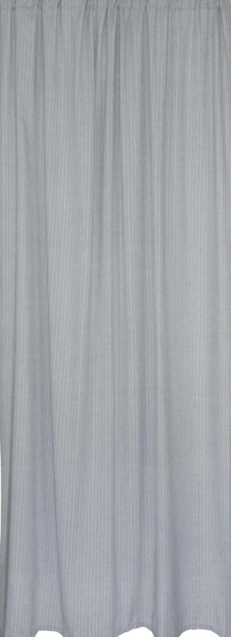 House verho Pinstripe 140x250 cm, harmaa