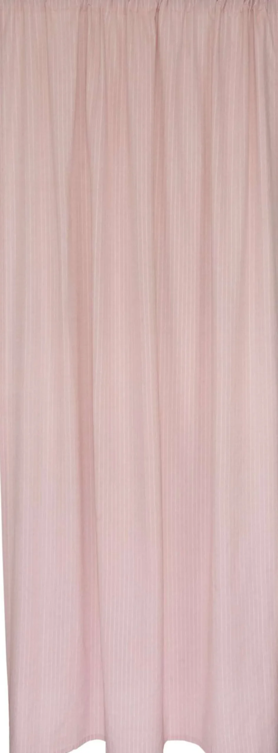 House verho Pinstripe 140x250 cm, vaaleanpunainen