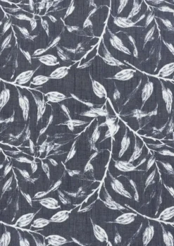 House verho Tara-köynnös 140x250 cm, musta