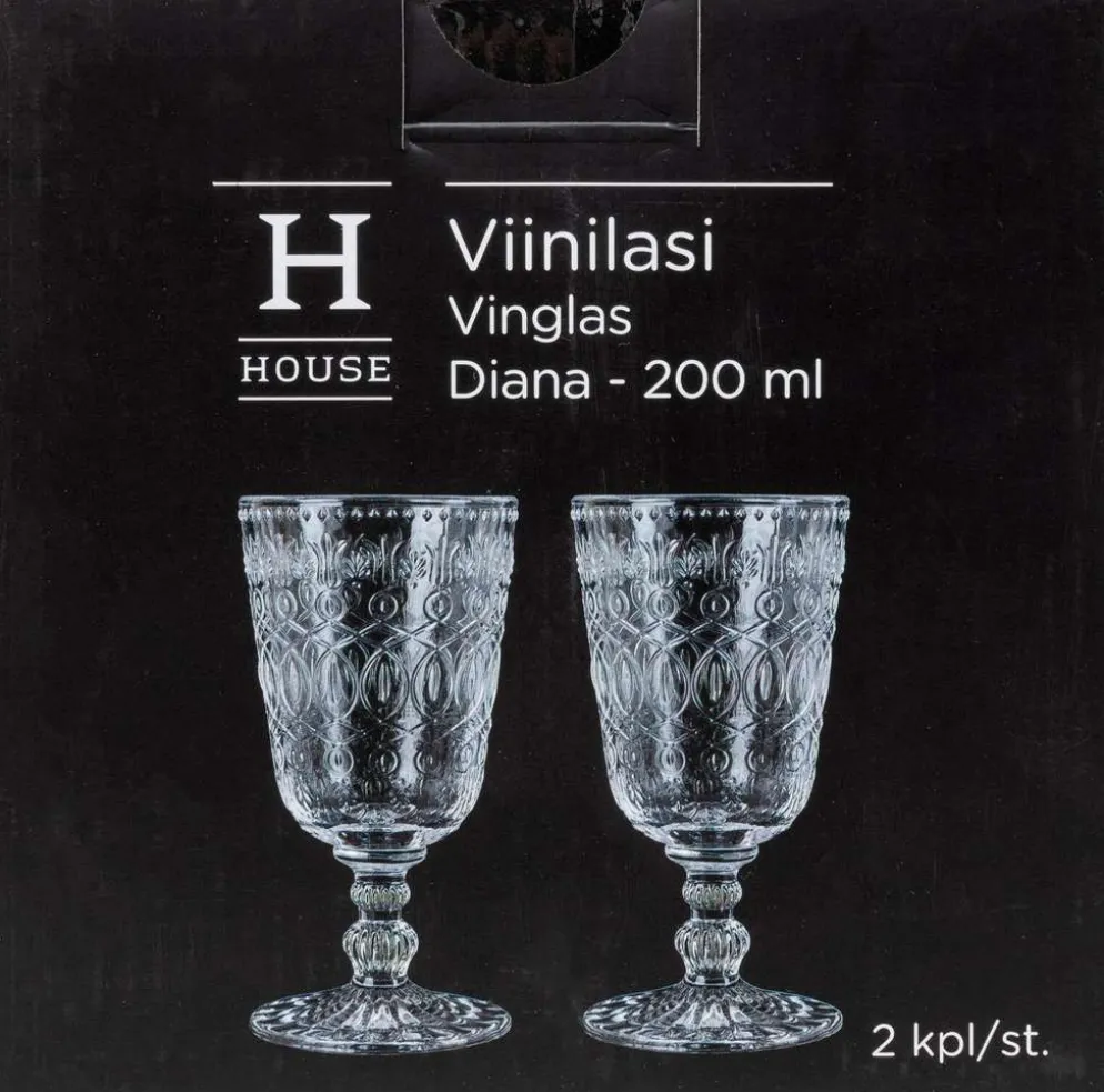 House viinilasi Diana 20 cl 2-pack
