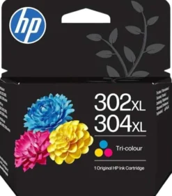 HP mustepatruuna 302XL/304XL kolmiväri