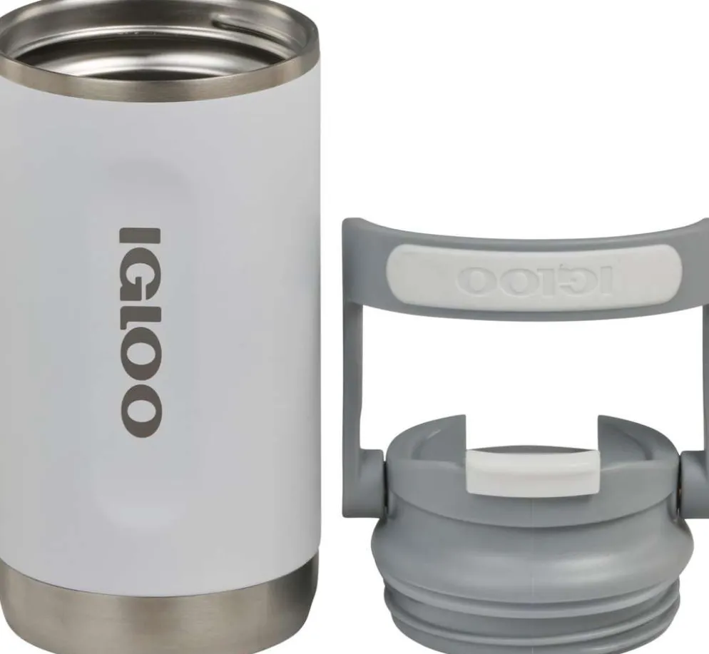 Igloo Flip'n'Sip 360 ml -termosmuki valkoinen
