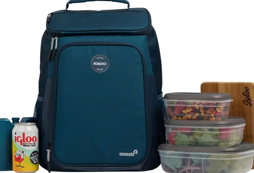 Igloo Latitude Backpack -kylmälaukkureppu sininen