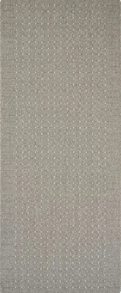 ihankotona matto Otava 80x250 cm hopea