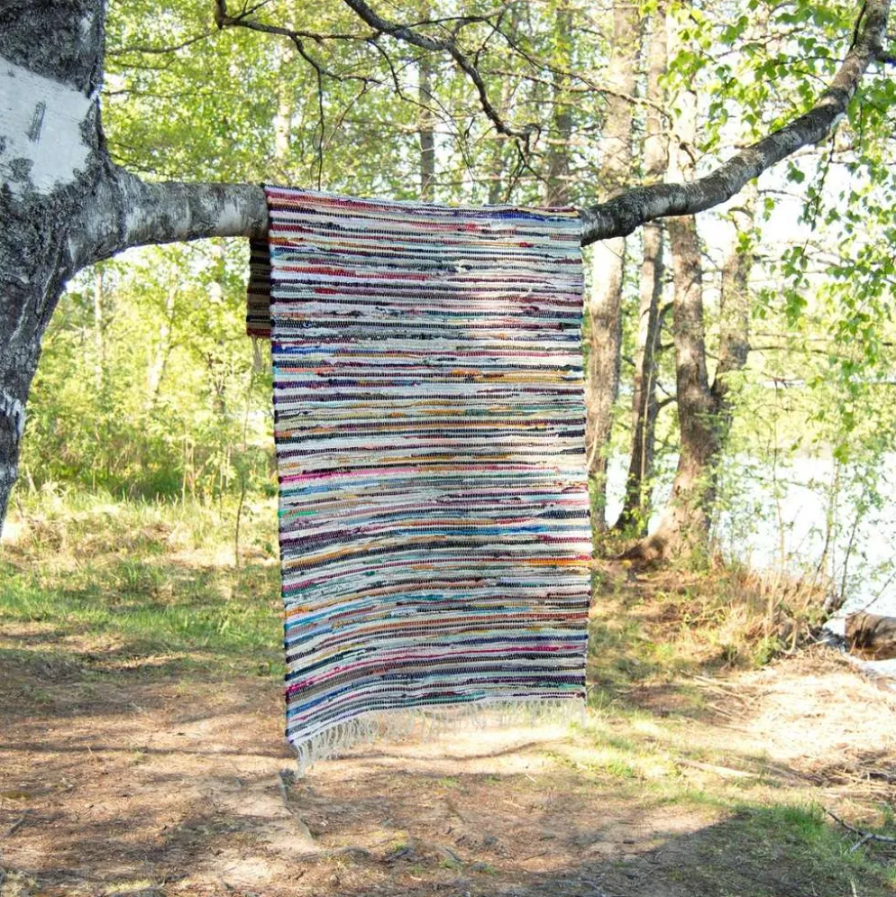 ihankotona Puuvillamatto Ilona 80x200 cm moniväri