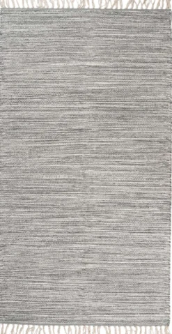 ihankotona puuvillamatto Kesälahti 80x150 cm harmaa