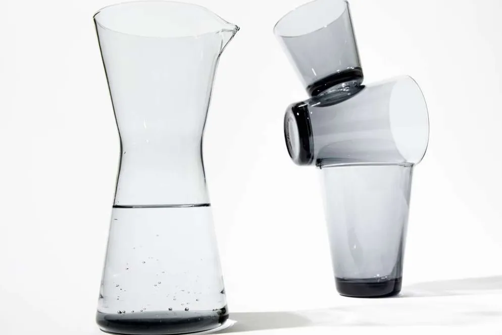 Iittala Kartio juomalasi 40cl harmaa 2kpl