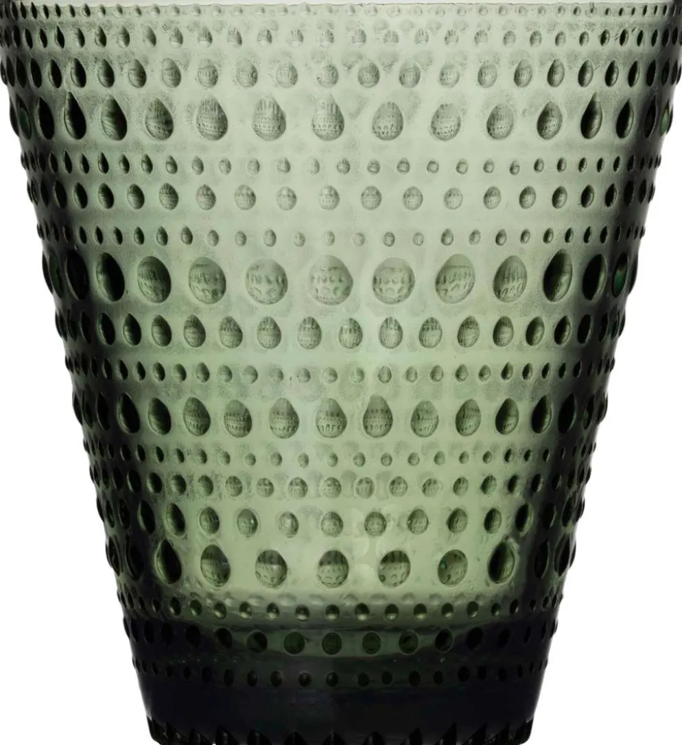 Iittala Kastehelmi juomalasi 30cl h.vihreä 2kpl
