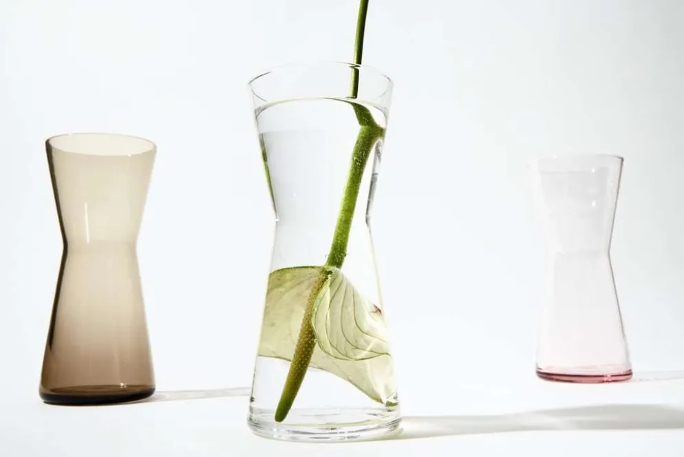 Iittala maljakko Kartio 220 mm pellava