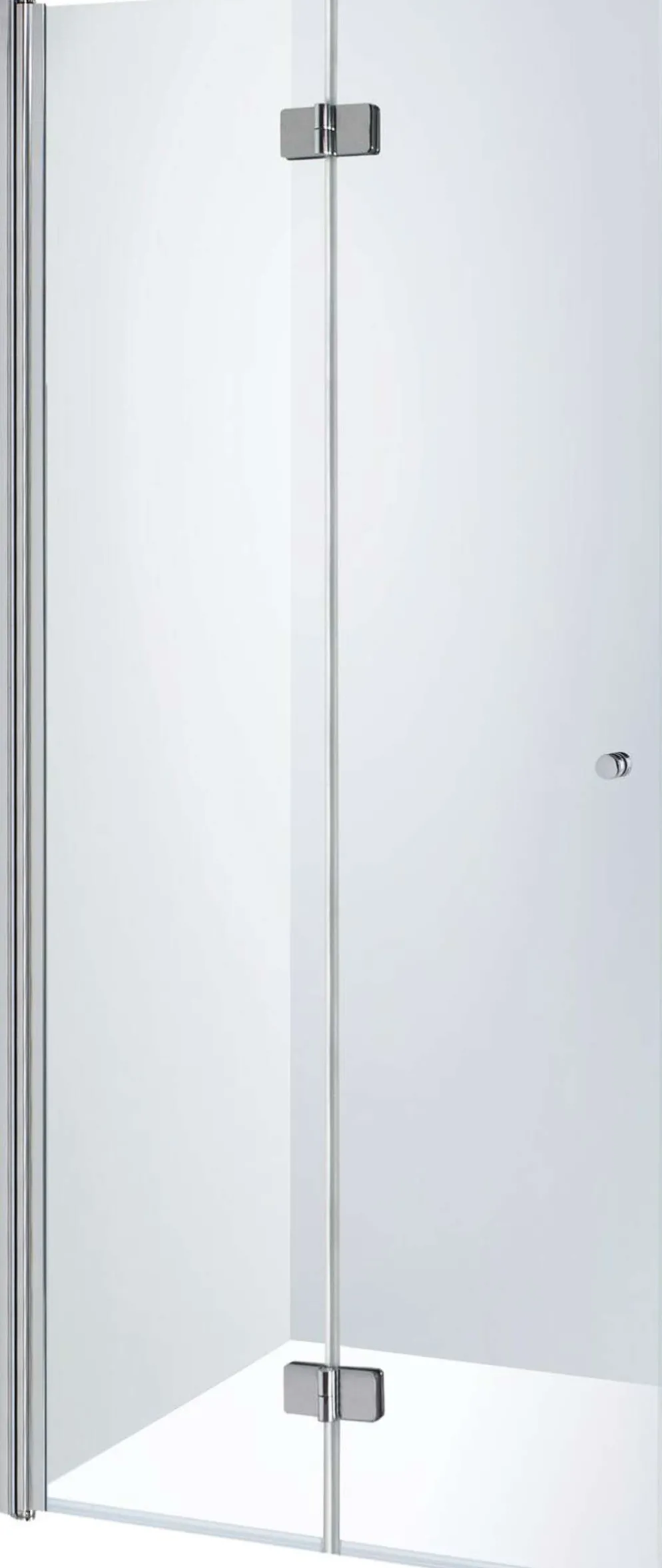Indoor suihkuseinä Kaste taittuva kääntyvä 90 cm vasen