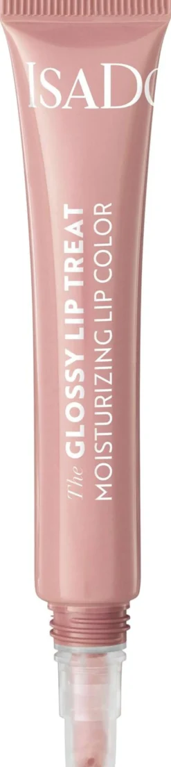 Isadora Glossy Lip Treat huulikiilto 55 Silky Pink 13 ml