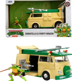 Jada Donatello jaTurtles Party Wagon, 20 cm, 1:24, die-cast