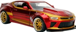 Jada Marvel Ironman 2016 Chevy Camaro SS, 22 cm, 1:24, die-cast