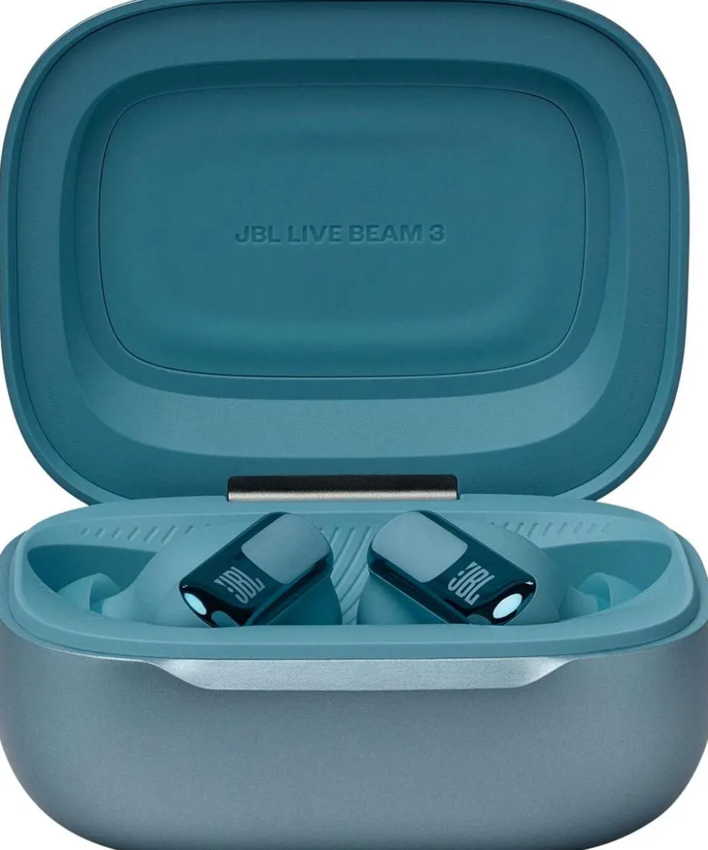 JBL Bluetooth vastamelunappikuulokkeet Live Beam 3 sininen