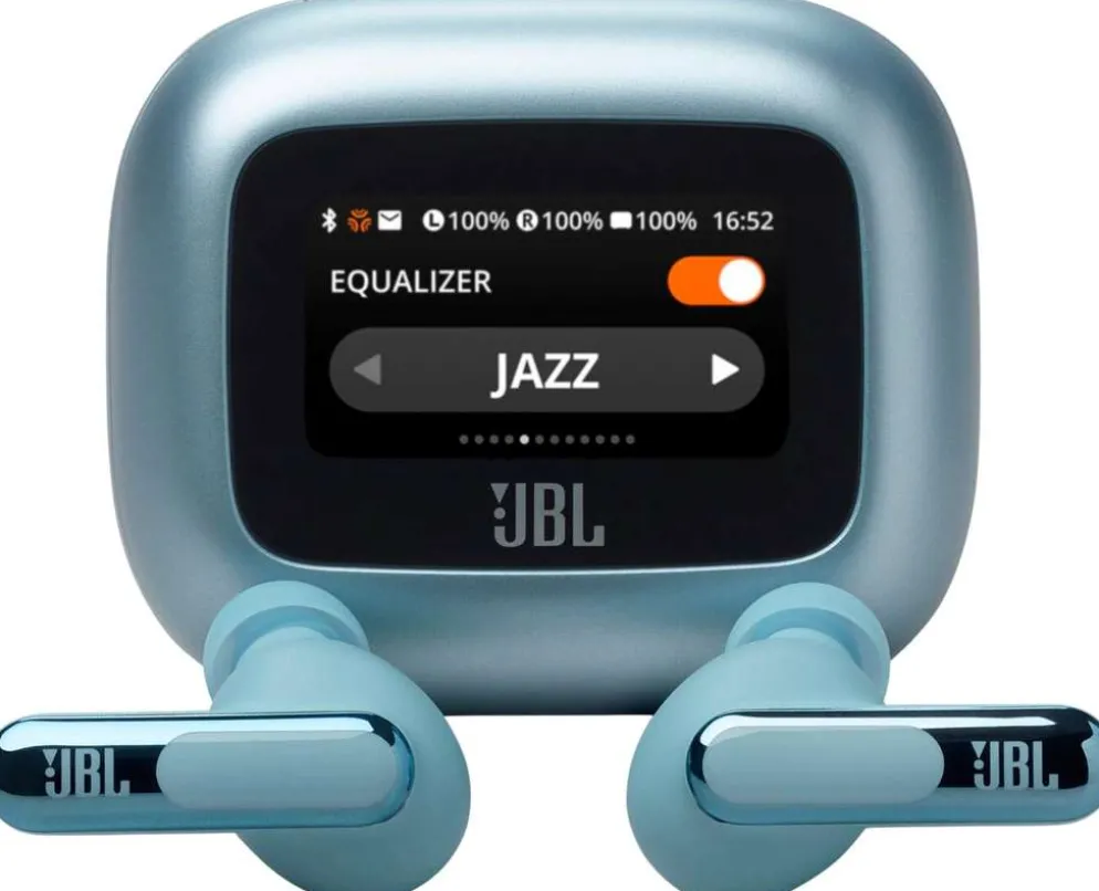 JBL Bluetooth vastamelunappikuulokkeet Live Beam 3 sininen