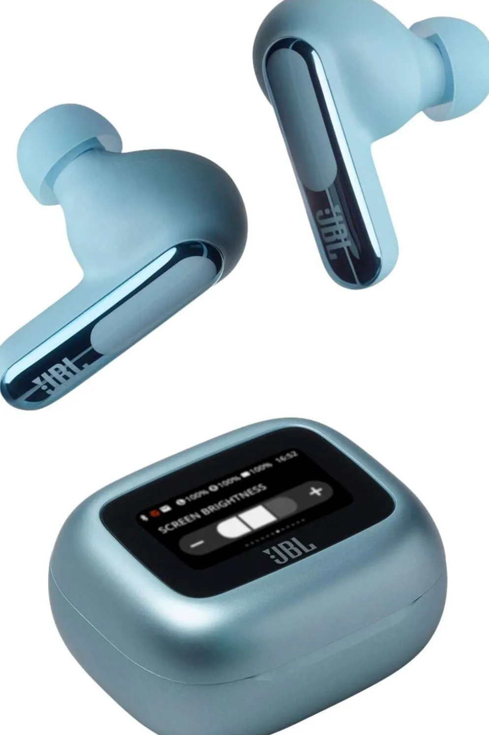 JBL Bluetooth vastamelunappikuulokkeet Live Beam 3 sininen