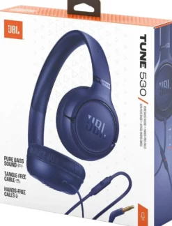 JBL langalliset sankakuulokkeet 3,5mm liitännällä Tune 530 sininen