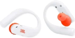 JBL langattomat Sport vastamelunappikuulokkeet Endurance Peak 4 valkoinen