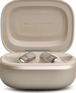 JBL langattomat vastamelunappikuulokkeet Live Beam 4 beige