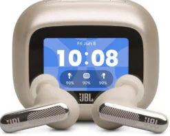 JBL langattomat vastamelunappikuulokkeet Live Beam 4 beige