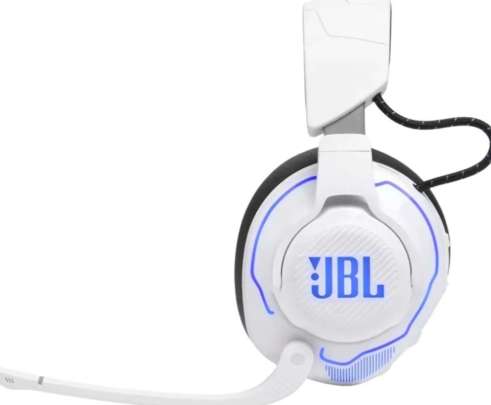 JBL pelikuuloke Quantum 910 PlayStation white blue