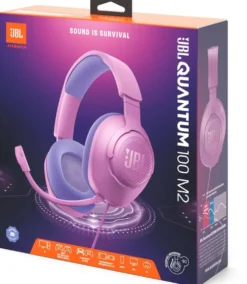 JBL Pelikuulokkeet Quantum 100 m2 violetti