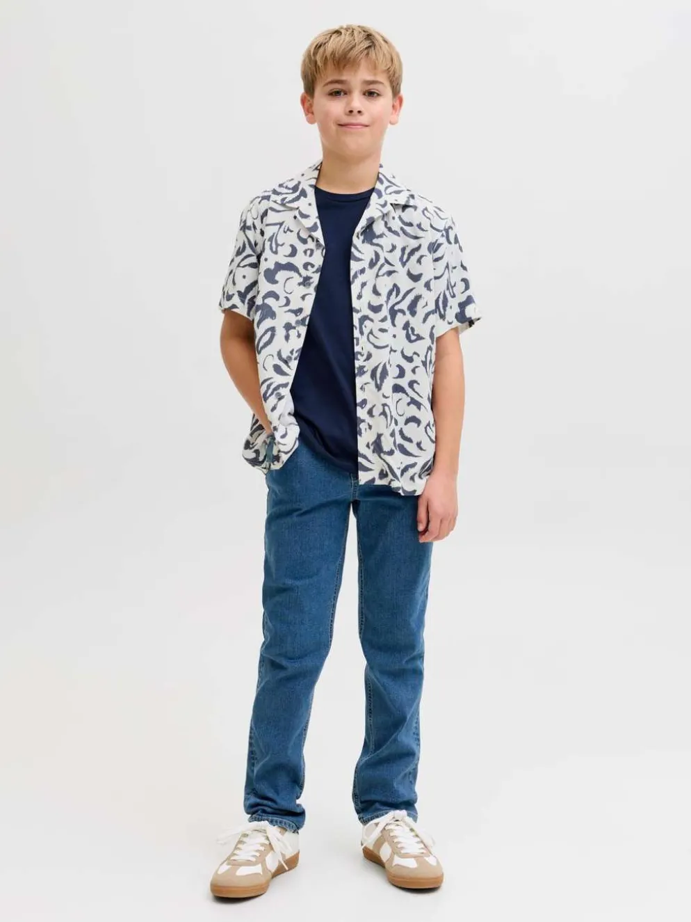 JJ REBEL JUNIOR lasten kauluspaita