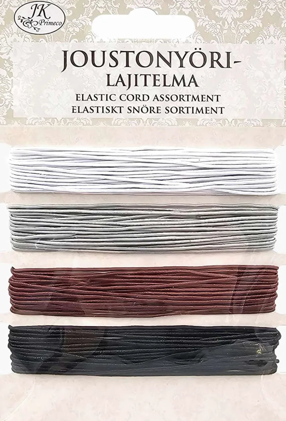 J.K. Primeco Joustonyörilajitelma Musta/natur