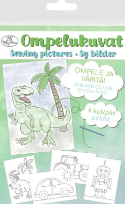 J.K. Primeco ompelukuvat A5 Hahmot ja ajoneuvot 4kpl