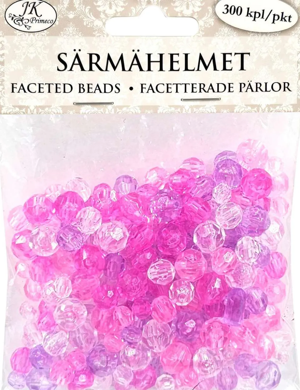 J.K. Primeco särmähelmet lila/pinkki 300kpl