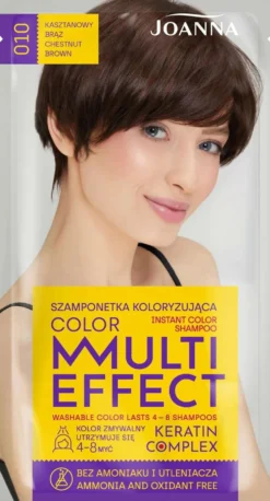 Joanna Multi Effect shampoo Chestnut Brown 010